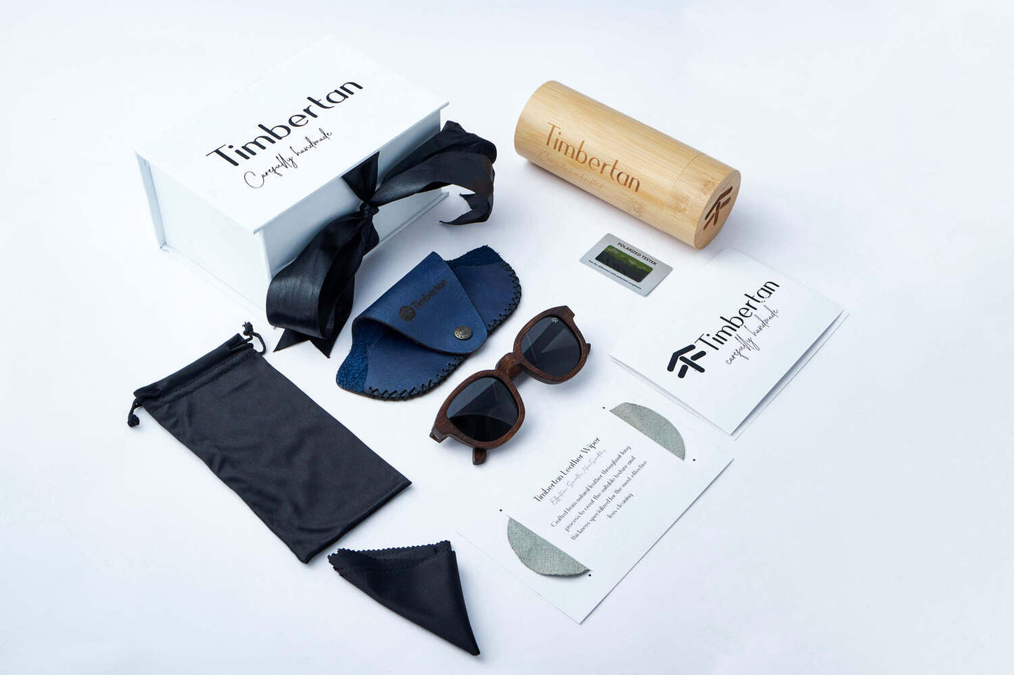 SANTORINI in bamboo wood