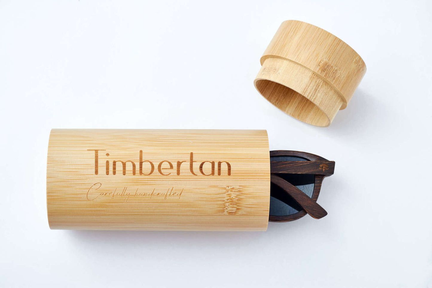 SANTORINI in bamboo wood